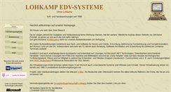 Desktop Screenshot of lohkamp.de